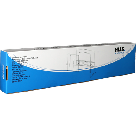 Hills Antenna BC78202 Slim Tilting TV Mount - 40" - 65" - BC78202