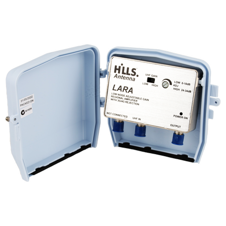 Hills Antenna FC658233C LARA UHF PSU6F Masthead Amplifier with 4G Filter - FC658233C