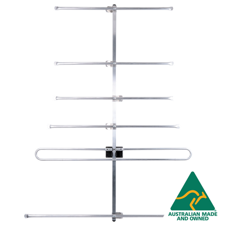 Hills Antenna 01DY6A-4G VHF 6 Element Yagi Antenna - 01DY6A-4G