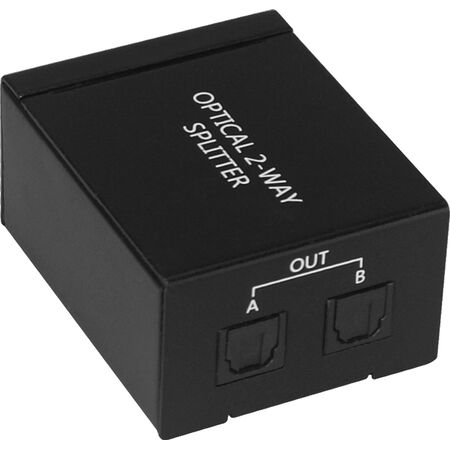 ProquipDigital 2 Way Digital Optical Audio Splitter - 17HOPSP12