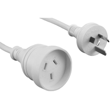 Hills Antenna 3M Power Extension Lead - White - 09HPL3-3 L WE