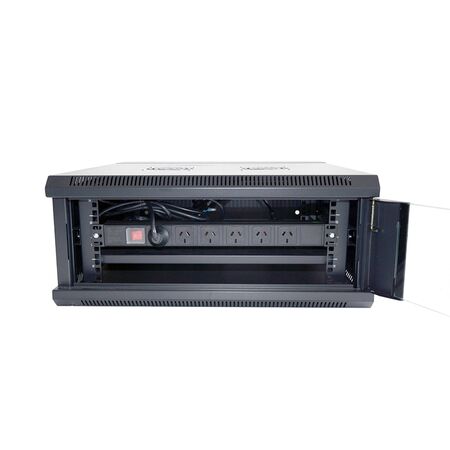 Datatek 4U 600mm Swing Frame Wall Mount Data Cabinet - SFPS Series - 24B4RWS66FPS
