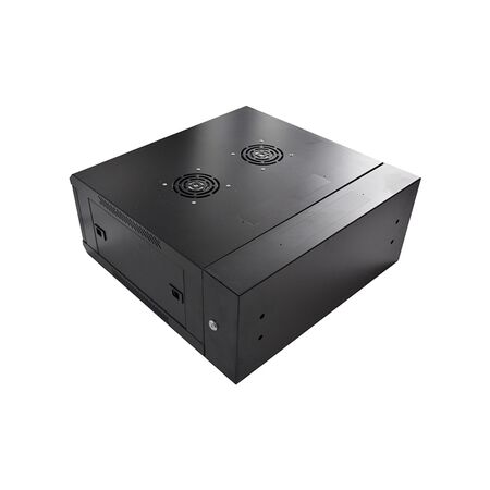 Datatek 4U 600mm Swing Frame Wall Mount Data Cabinet - SFPS Series - 24B4RWS66FPS