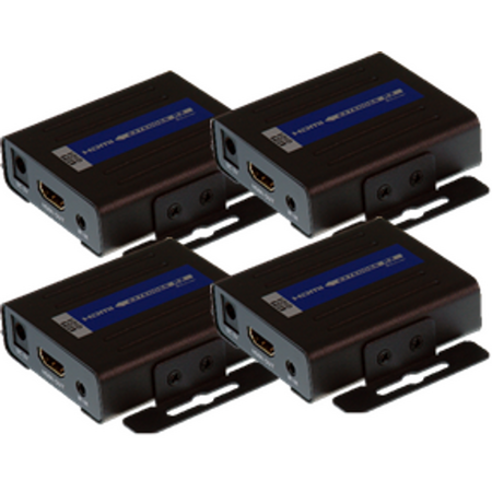 ProquipDigital 1 in 4 Out HDMI Extender Splitter with HDMI Loop Out - 17HEXT14PRO
