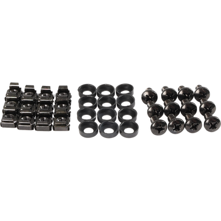 Datatek 12 Pack of Cage Nuts for Data Cabinets - 24DCNUT12