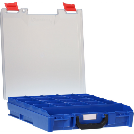 Storagetek Case Small PC Clear Lid-Blue - 33STSC-BL