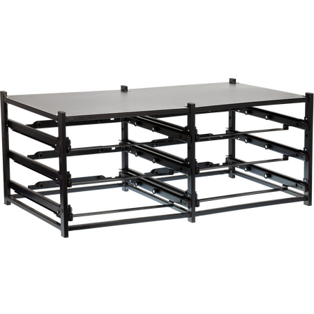 Dual Frame assembled for 6 Small  STS Cases - 33SFD6S