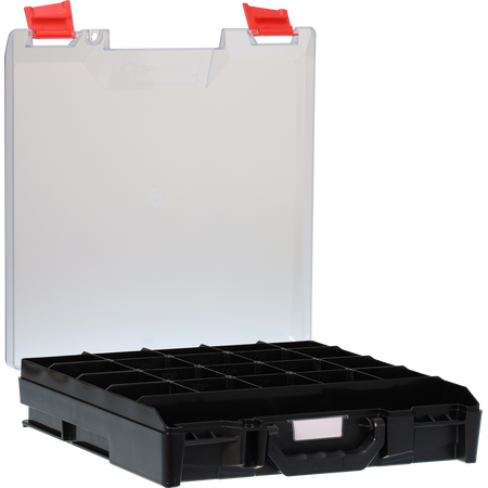 StorageTek Case Small PC Clear Lid-Black - 33STSC-BK