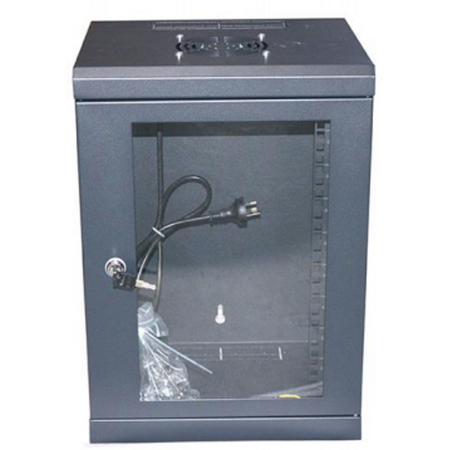 Datatek 10" 9U Mini Wall Mounted Data Cabinet - 24F9RWM33F