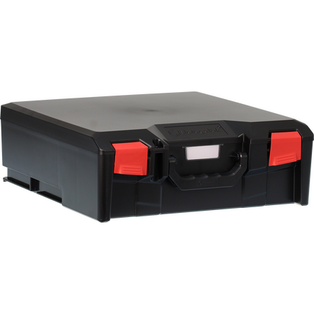 StorageTek Case Large ABS Lid c/w dividers-Black - 33STL-BK