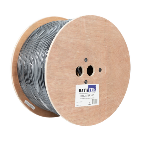 Datatek 4 Pair CAT6 Jelly Filled Data Cable 300m Reel - 03JCAT6R3JF