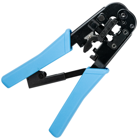 Hanlong Tools HT-568R RJ45/RJ46/RJ12 & RJ11 Crimping Tool - 16BCT4