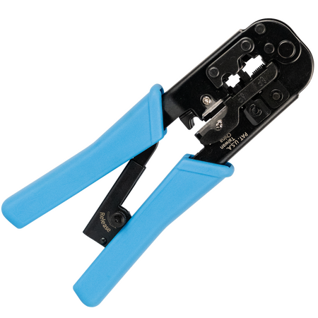 Hanlong Tools HT-568R RJ45/RJ46/RJ12 & RJ11 Crimping Tool - 16BCT4