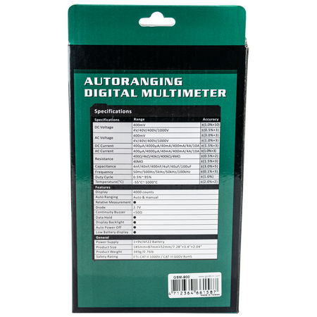 GSM-900 Autoranging Digital Multimeter - 16GGSM900
