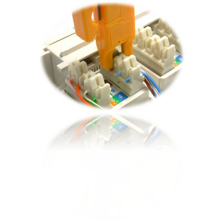 Digitek UTP/STP Stripper and Punch Down Tool - 16A318