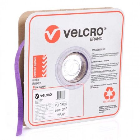 ONE-WRAP CONTINUOUS PURPLE 12.5mm x 22.8m ROLL