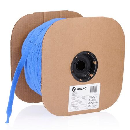 ONE-WRAP STRAPS ROYAL BLUE 25mm x 300 mm [450] ROLL