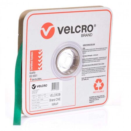ONE-WRAP CONTINUOUS GREEN 19mm x 22.8m ROLL
