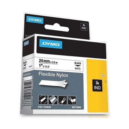 FLEXIBLE NYLON TAPE, WHITE 24mm x 3.5m