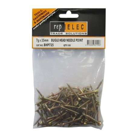 SCREW BUGLE HD N/P 7G x 35mm [100]