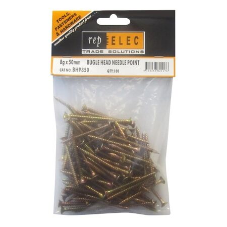 SCREW BUGLE HD N/P 8G x 50mm [100]