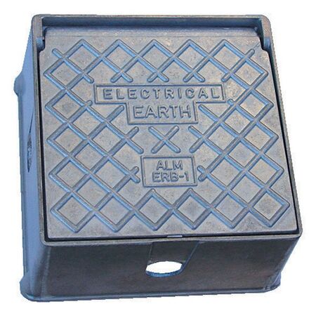 EARTHROD CONNECTION BOX - ALUMINIUM