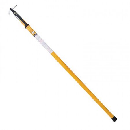 HOT STICK, TELESCOPIC, 6 PIECE 7.78m EXTENSION WITH CARRY BAG