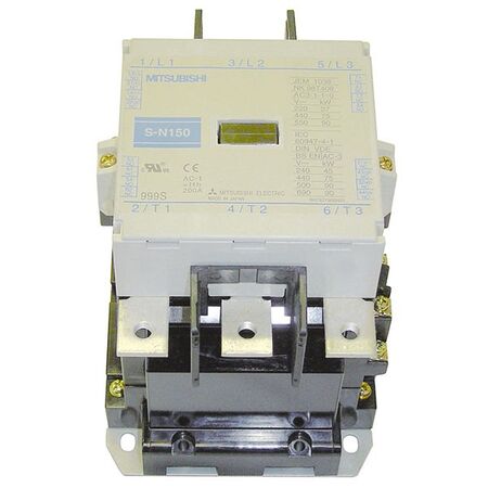 AC CONTACTOR 2NO 2NC AUX AC3 150A 75KW SN 150 240V