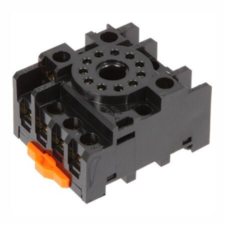 BASE DIN-RAIL MOUNT 11-PIN ENCLOSED TERMINALS