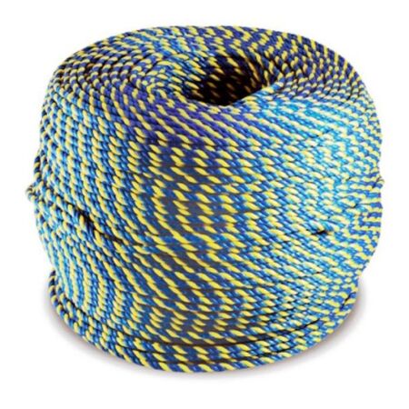 ROPE, BLUE / YELLOW 6mm x 400m