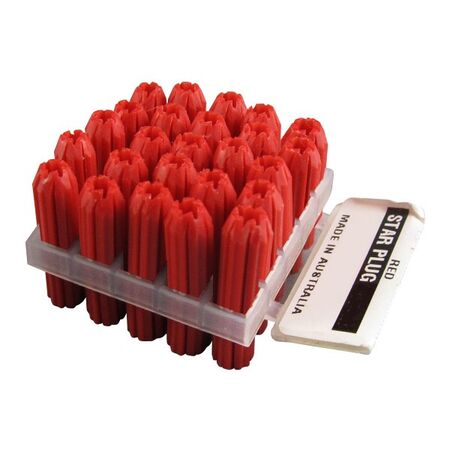 STAR PLUG 30mm RED TRADE PACK [1000]