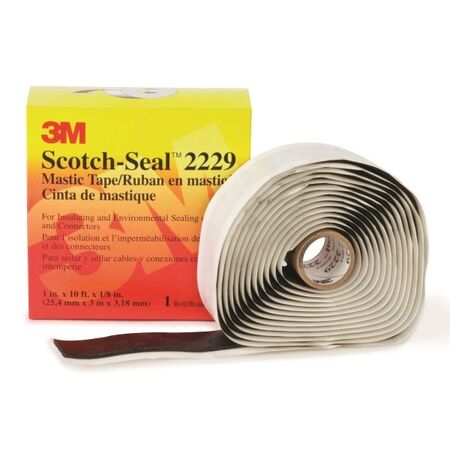 TAPE COMPOUND, MASTIC 2229 SCOTCH-SEAL, 95mm x 3m BLACK
