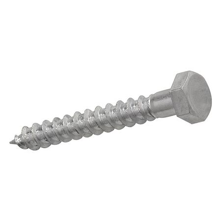 COACH SCREW, GALV 12mm x 75mm (1/2 x 3), REPELEC (25)