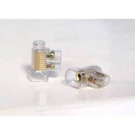 32A CLEAR CONNECTOR, DOUBLE [300] PAIL