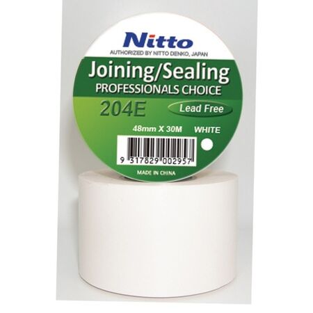 TAPE DUCT SEALING/JOINTING WHT 0.13mm x 48mm x 30m 64 RL/BX