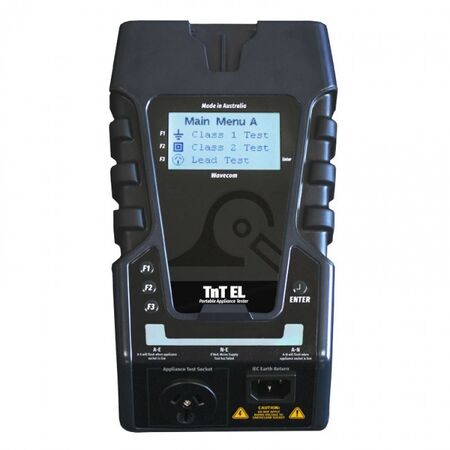 PORTABLE APPLIANCE TESTER WITH LEAKAGE TEST