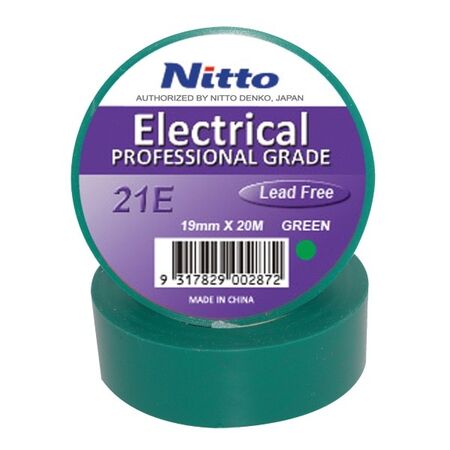 TAPE #21 0.20mm x 19mm x 20m GREEN