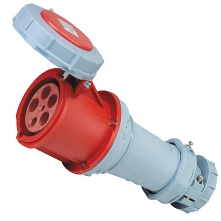 SOCKET,EXTENSION, IEC309, IP67 5 PIN, 400V, 63A, 6H