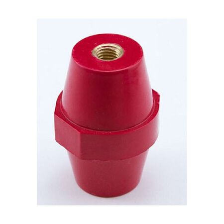 BUS BAR INSULATOR 25mm HIGH M5 THREAD
