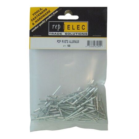 RIVET ALUMINIUM 1/8x1/4 [100]
