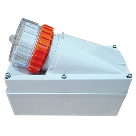 APPLIANCE INLET, 5 PIN 32A ROUND, IP66 SERIES