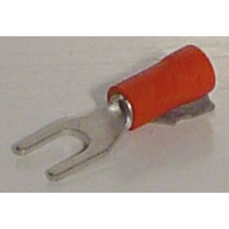 TERMINAL FORK SPADE RED SG M4 STUD [100]