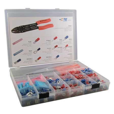 ASSORTED TERMINAL KIT WITH/W UTI#76B CRIMPING TOOL