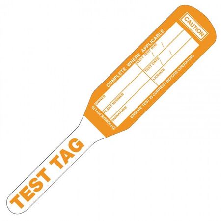 NSW T/TAGS, BAT STYLE ORANGE (MAR & NOV) [100]