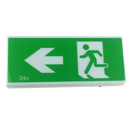 LED EXIT LIGHT 3W 240V RUBY