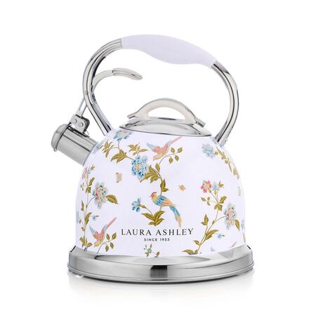 Laura Ashley 2.5L Stove Top Kettle - Elveden White - LASTWS