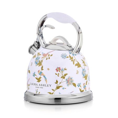 Laura Ashley 2.5L Stove Top Kettle - Elveden White - LASTWS