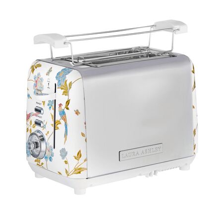 Laura Ashley 2 Slice Toaster - Elveden White - SBT582WS
