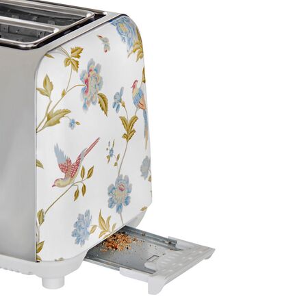 Laura Ashley 2 Slice Toaster - Elveden White - SBT582WS