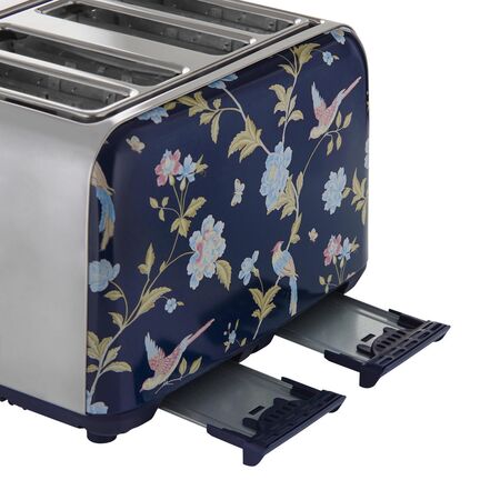 Laura Ashley 4 Slice Toaster - Elveden Navy - SBT583BS